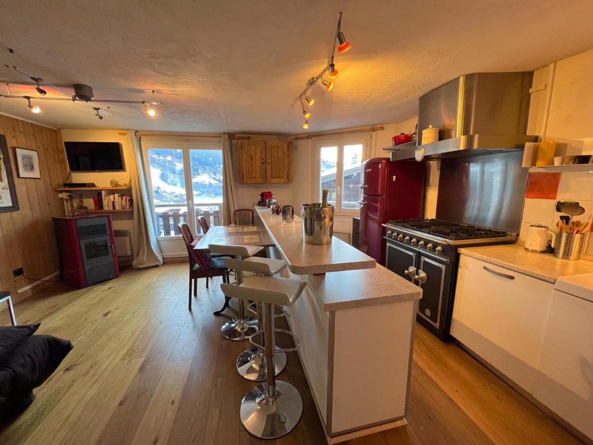 Appartement 2Pieces Hyper Centre Les Houches, Proche Chamonix Luaran gambar